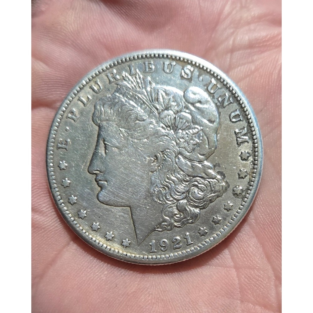 1921 S Morgan Silver Dollar US Mint San Francisco 90% Silver Coin